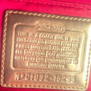 COACH POPPY POP C LARGE SIZED BAG